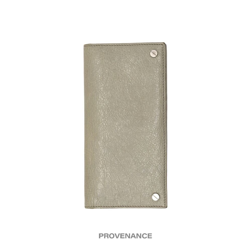 🔴 Balenciaga Screw Stud Long Wallet - Chalk